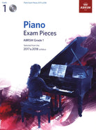 Abrsm Piano Exam Pieces 2017-2018 Gr 1 Bk/cd