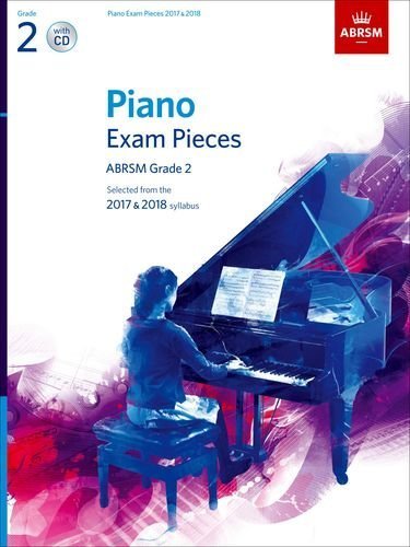 Abrsm Piano Exam Pieces 2017-2018 Gr 2 Bk/cd