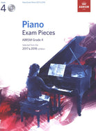 Abrsm Piano Exam Pieces 2017-2018 Gr 4 Bk/cd