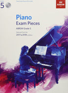 Abrsm Piano Exam Pieces 2017-2018 Gr 5 Bk/cd