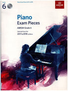 Abrsm Piano Exam Pieces 2017-2018 Gr 6 Bk/cd