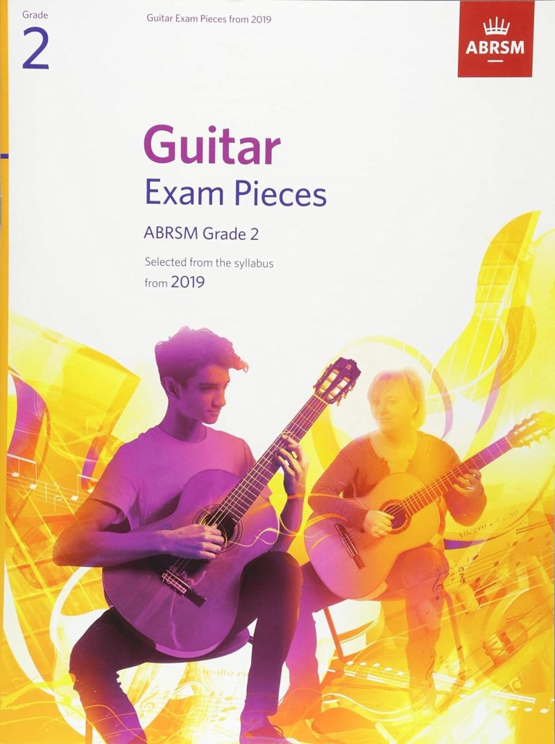 Guitar Exam Pieces Abrsm Grade 2 From 2019