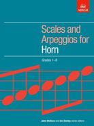 Abrsm Horn Scales & Arpeggios Gr 1-8
