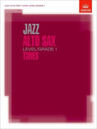 Jazz Alto Sax Tunes Gr 1 Sax/pno Bk/cd