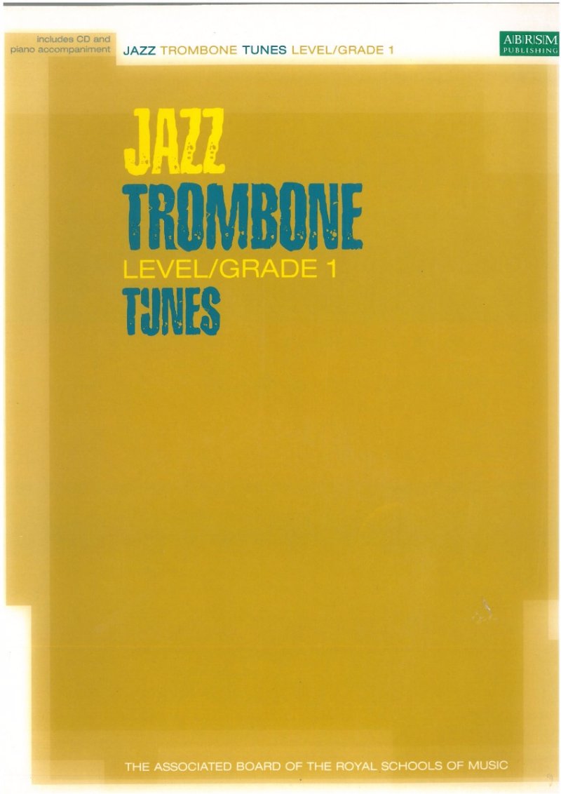 Jazz Trombone Tunes Gr 1 Bk/cd