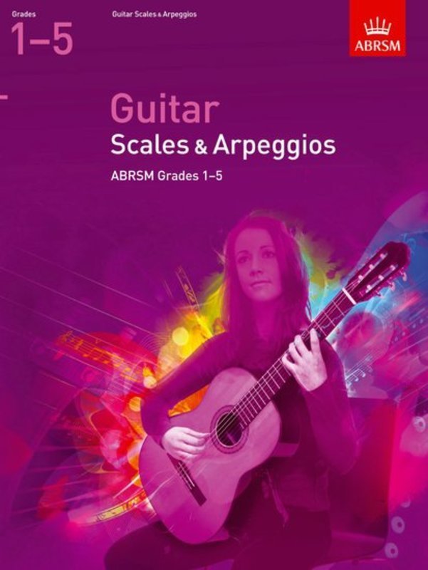 Abrsm Guitar Scales and Arpeggios Gr 1-5 From 2009
