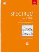 Spectrum for Violin Bk/cd