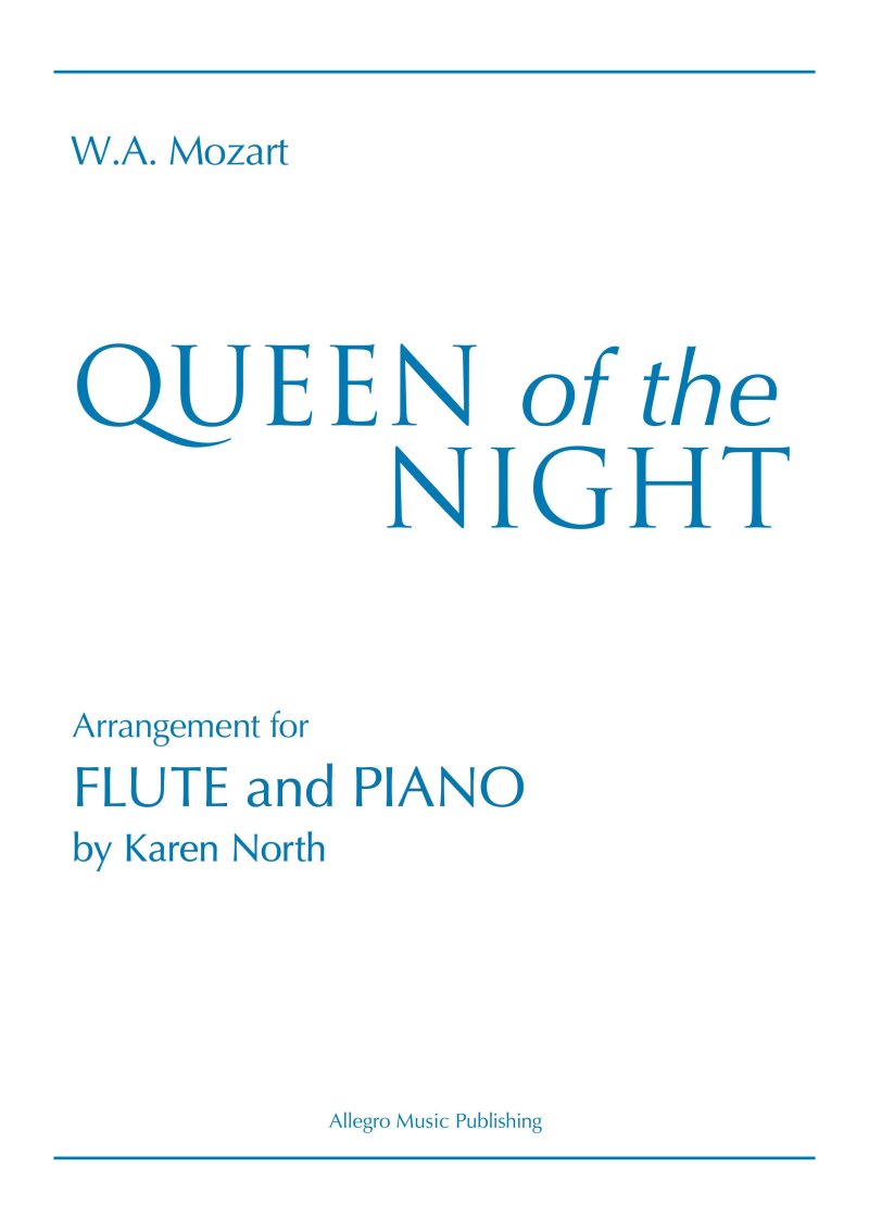Mozart - Queen of the Night for Flute and Piano Arr North