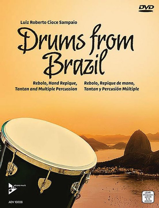 Drums From Brazil Bk/dvd