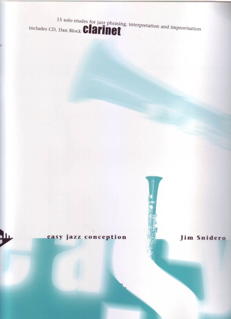 EASY JAZZ CONCEPTION CLARINET BK/OLA
