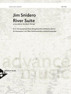 Snidero - River Suite Alto Sax/flute/strings/rhythm Scd/pts
