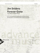 Forever Gone for Alto Sax/strings/rhythm Sc/pts