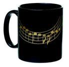 Mug Staff Black and Gold