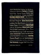 Address Book Composer Black and Gold