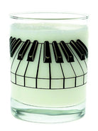 Glass 3d Keyboard Black Imprint