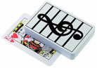 Playing Cards With Treble Clef