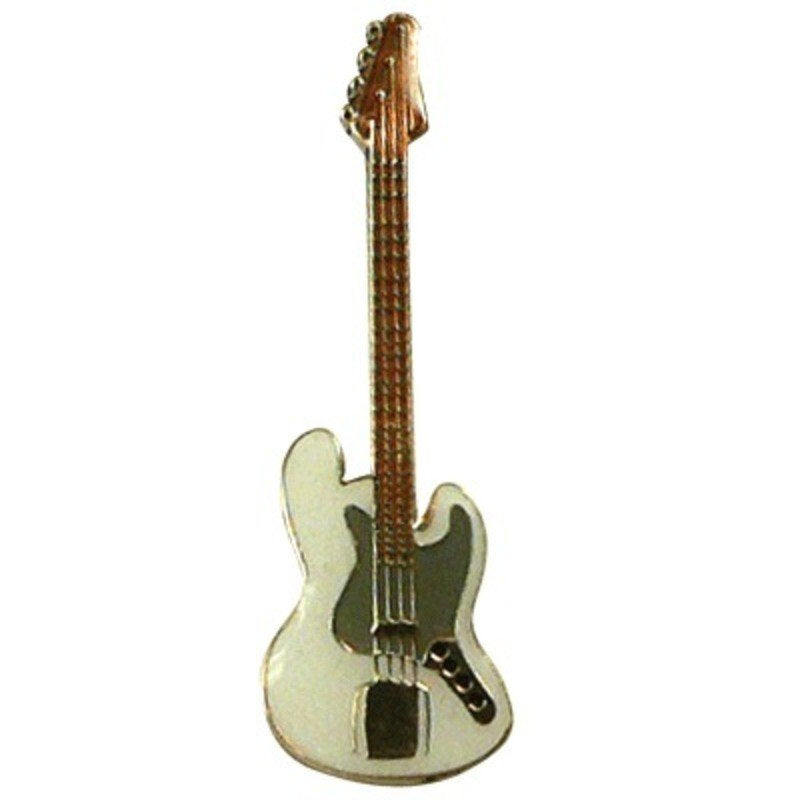 Mini Pin J Bass Gutar White