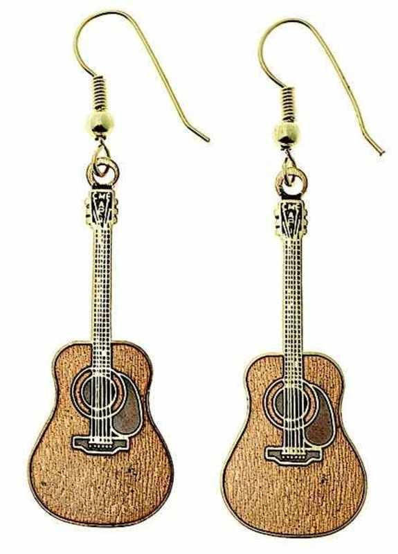 Earrings Martin D 45 Guitar