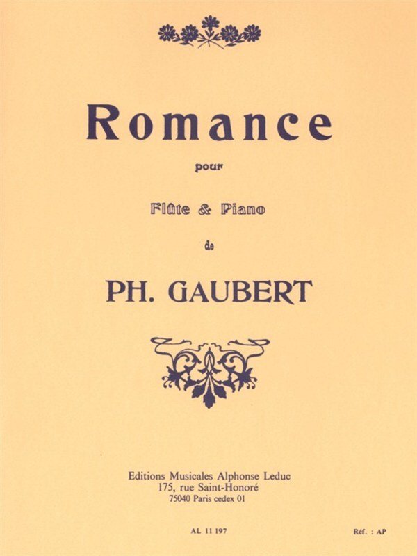 Gaubert - Romance for Flute/piano