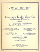 Alphonse - 200 Etudes for Horn Vol 2
