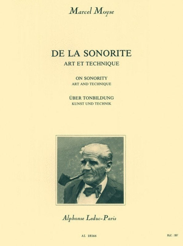 Moyse - De La Sonorite Art and Technique Flute