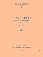Pierne - Canzonette Op 19 Alto Sax/piano
