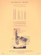 Ibert - Aria for Alto Sax/piano