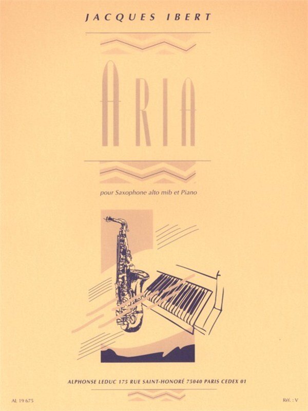 Ibert - Aria for Alto Sax/piano