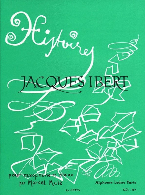 Ibert - Histories 8 Extract for Alto Sax/piano