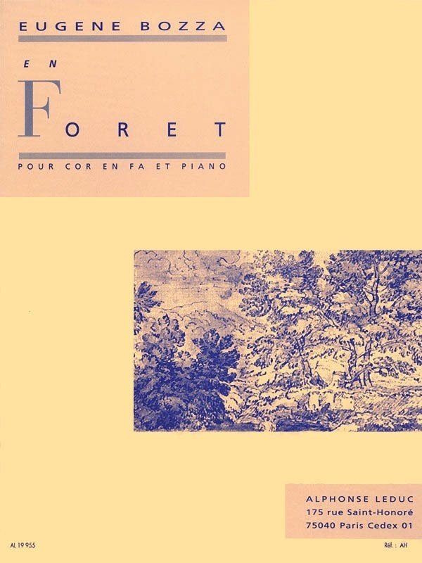 Bozza - En Foret for Horn/piano