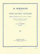 24 Vocalises Trumpet Solos Book