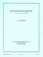 Dubois - Divertissement for Alto Sax/piano