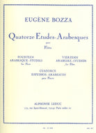 Bozza - 14 Etudes Arabesques for Flute