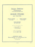 Delecluse - 12 Studies for Snare Drum
