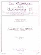 Handel - Sonata in G Minor Tenor Saxophone/piano
