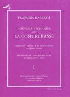 Rabbath - New Technique for Double Bass Vol 1 Bk/cd