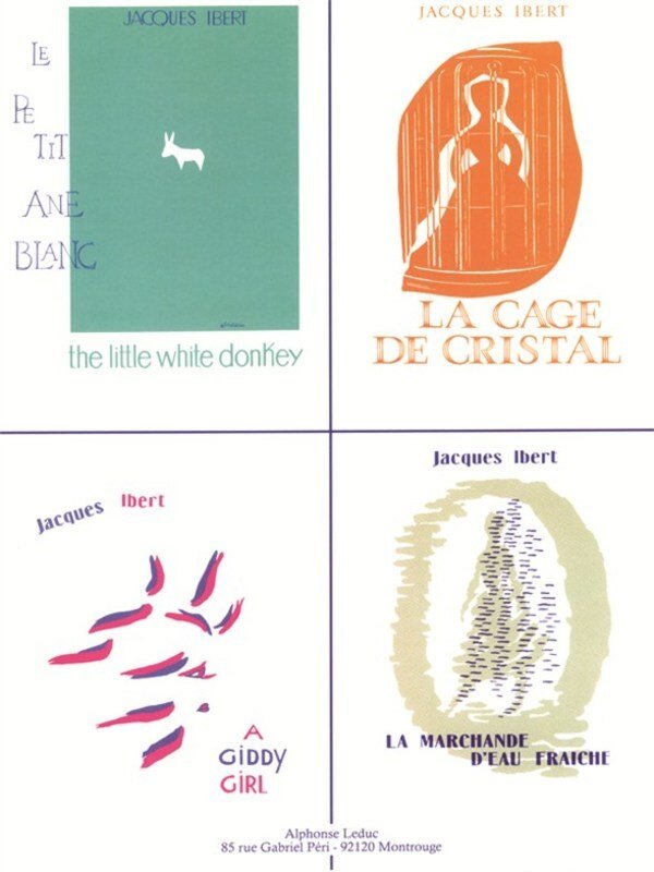 Ibert - 4 Famous Pieces From Histoires Piano