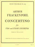 Frackenpohl - Concertino for Tuba/piano