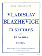 Blazhevich - 70 Studes for Tuba Vol 1