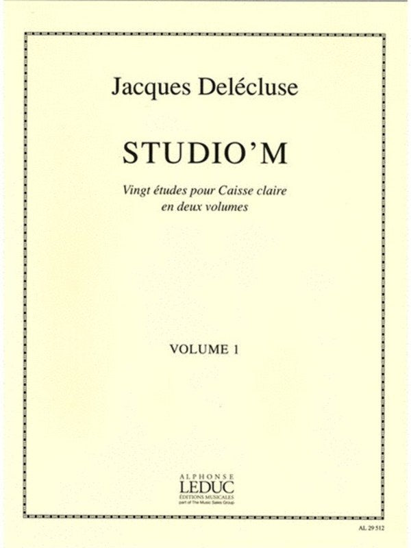 20 Studies for Snare Drum Volume 1