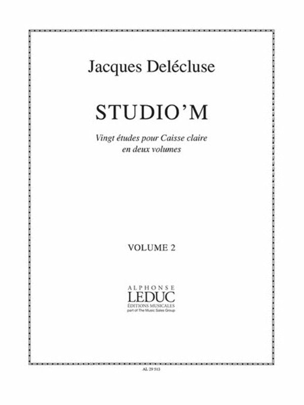 20 Studies for Snare Drum Volume 2