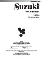 SUZUKI VIOLIN SCHOOL VOL 2 VIOLIN PART