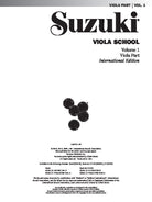 SUZUKI VIOLA SCHOOL VOL 1 VIOLA PART