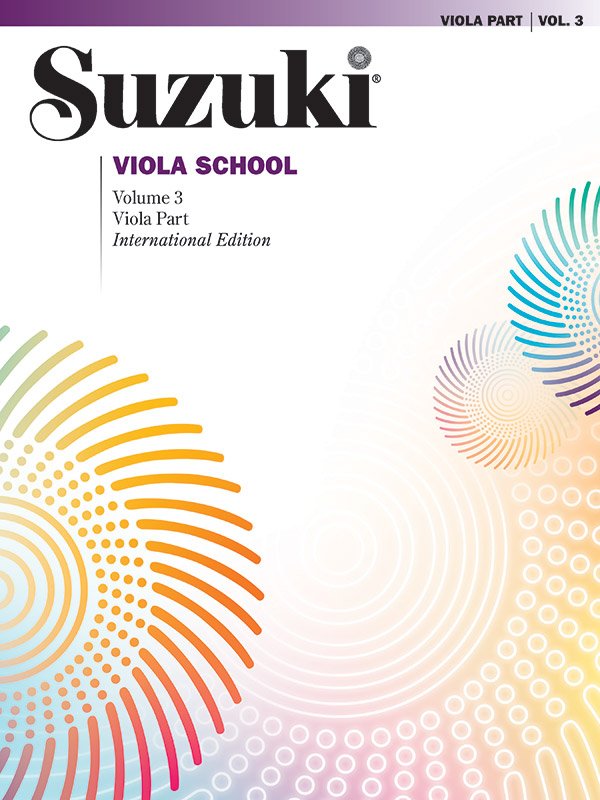 SUZUKI VIOLA SCHOOL VOL 3 VIOLA PART