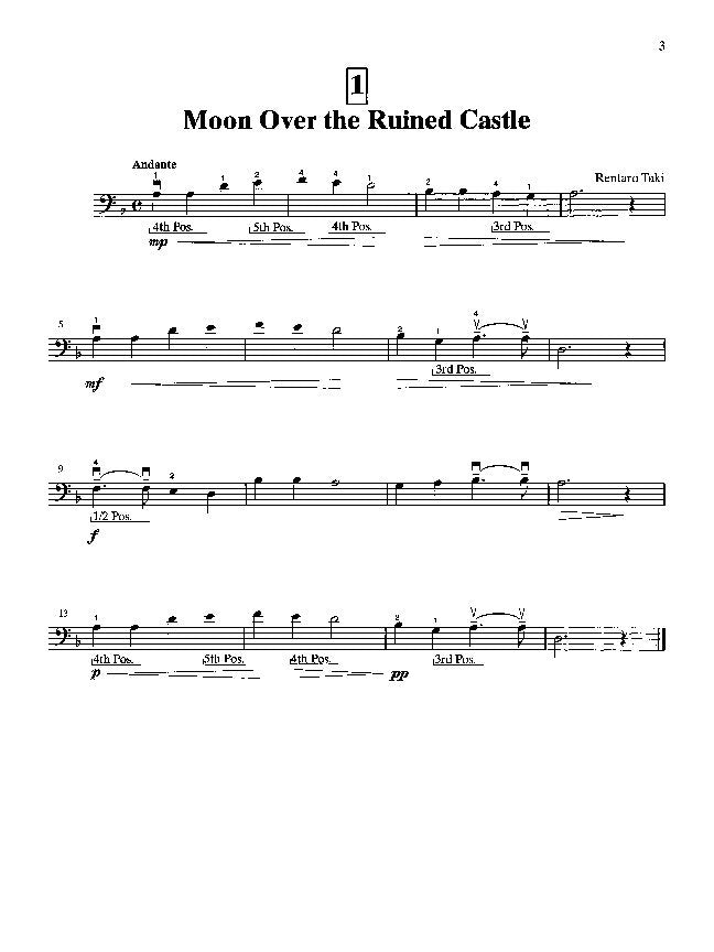Suzuki Bass School Vol 3 Bass Part