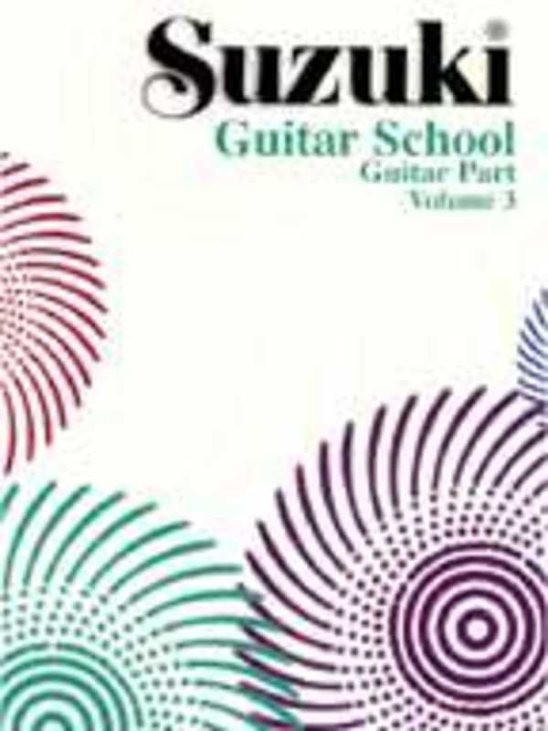 Suzuki Guitar School Vol 3 Guitar Part