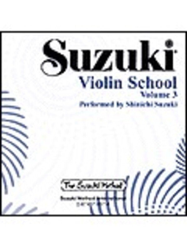 Suzuki Violin School Vol 3 Cd Performed Suzuki