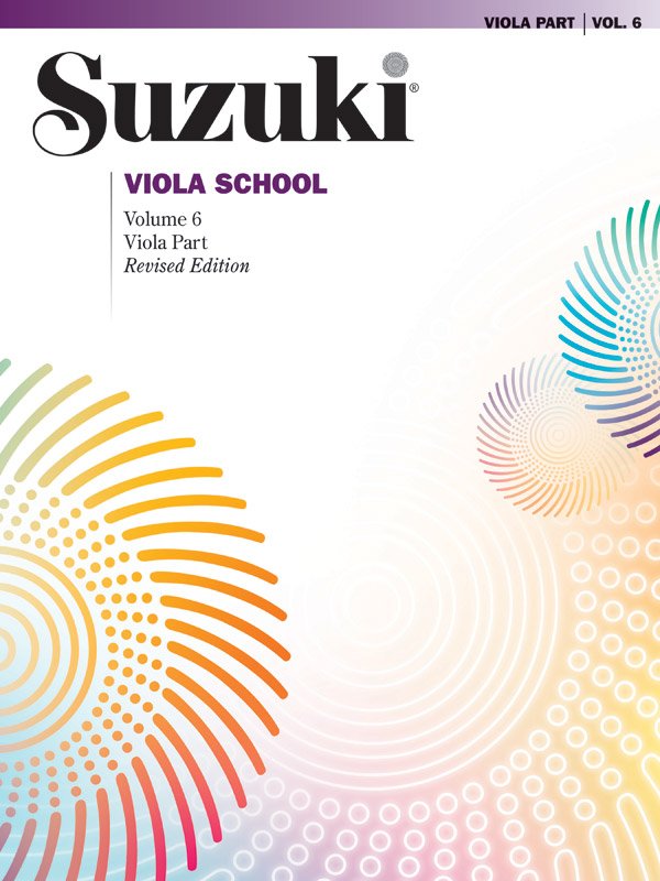 Suzuki Viola School Vol 6 Viola Part