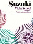 Suzuki Viola School Vol 7 Piano Accompaniment