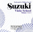 Suzuki Viola School Vols 3 & 4 Cd